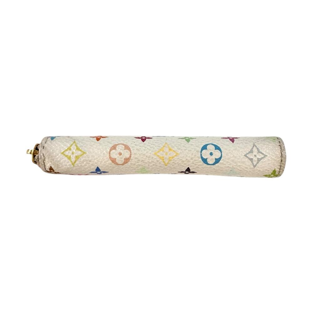 Louis Vuitton Murakami Multicolor Monogram Zippy Compact Wallet - Picture 6 of 11